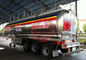 Oil Transport 5000 Gallon Fuel Tank Trailer , 3 Axles Fuel Transfer Tank Trailer 13T Axle Bearing