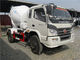 Professional Small Concrete Mixer Truck Self Loading HOWO 4*2 3 CBM White Color